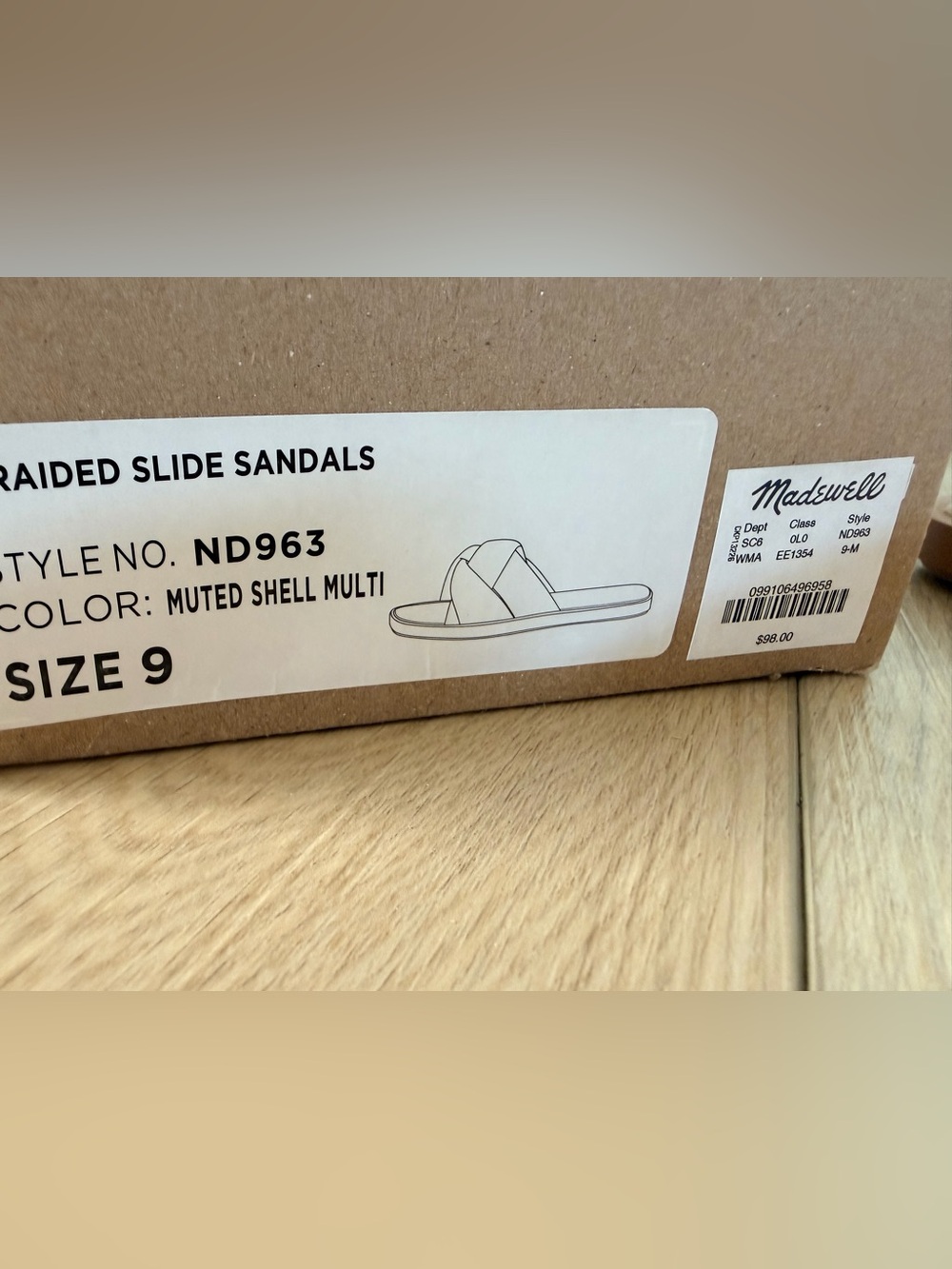 Madewell Braided Slide Sandals View 6